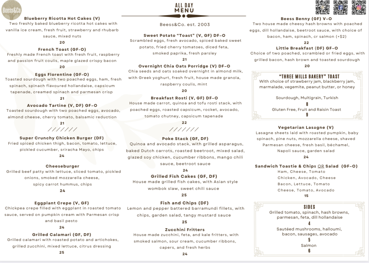 Menu Beess & Co Cafe-4