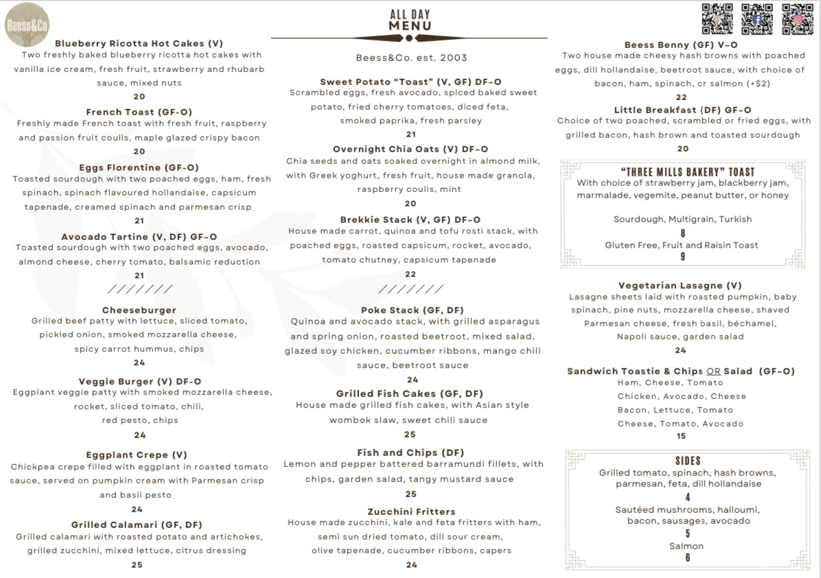Menu Beess & Co Cafe-5