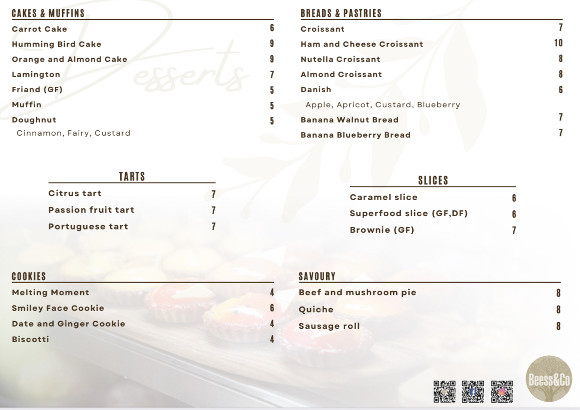 Menu Beess & Co Cafe-8